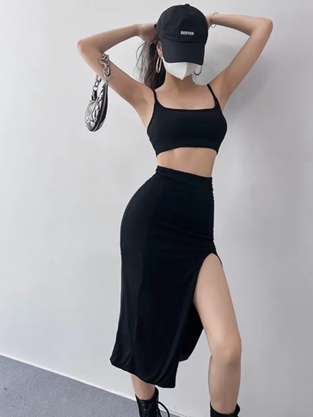 Cheekee Noir Edge Co-ord Set 🖤🔥
