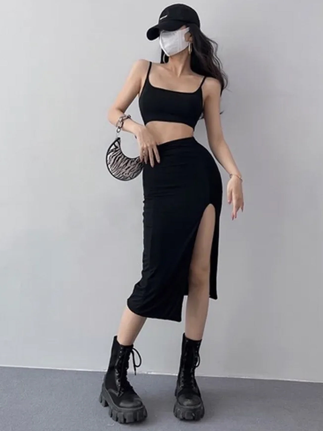 Cheekee Noir Edge Co-ord Set 🖤🔥