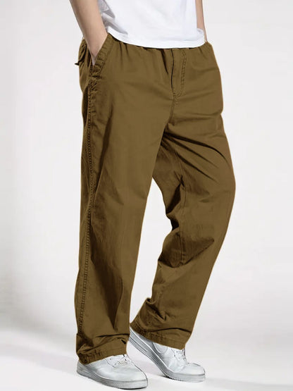 Men'S Classic Cotton Cargo Pants