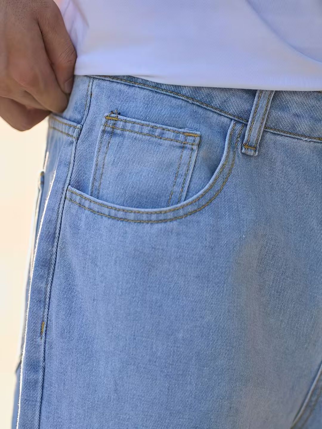 Premium Men's Denim Jeans Lycra Fabri