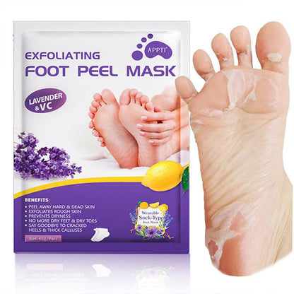 Foot Peel Mask for Women & Men ( Pack of 2 )