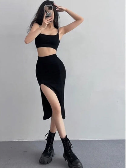 Cheekee Noir Edge Co-ord Set 🖤🔥