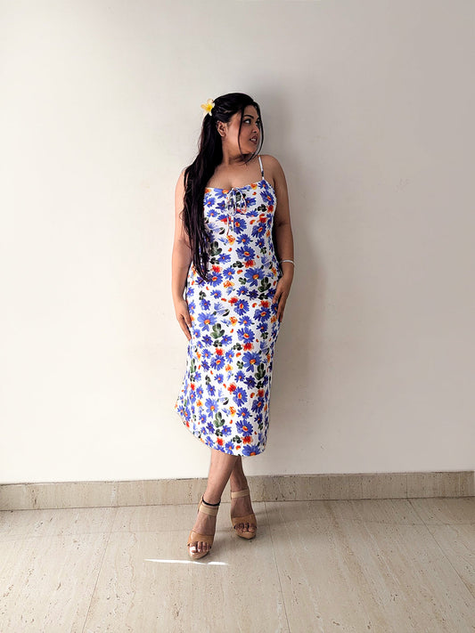 Cheekee Bloom Midi Dress 🌸✨