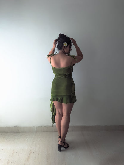 Cheekee Breezy Ruffle Dress