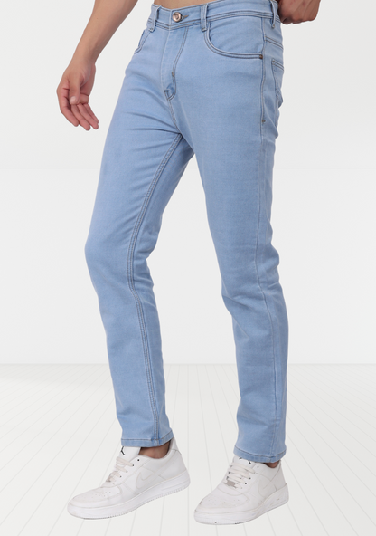ICE-Blue Denim Jeans For Men