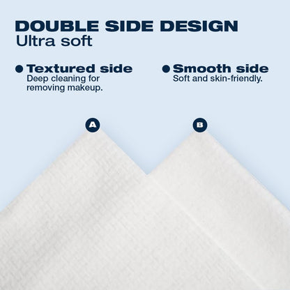 Cloudie Face Towels – Ultra-Soft, Vegan, Dermatologist-Tested. (Pack of 2)