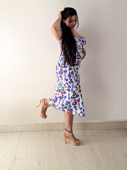 Cheekee Bloom Midi Dress 🌸✨