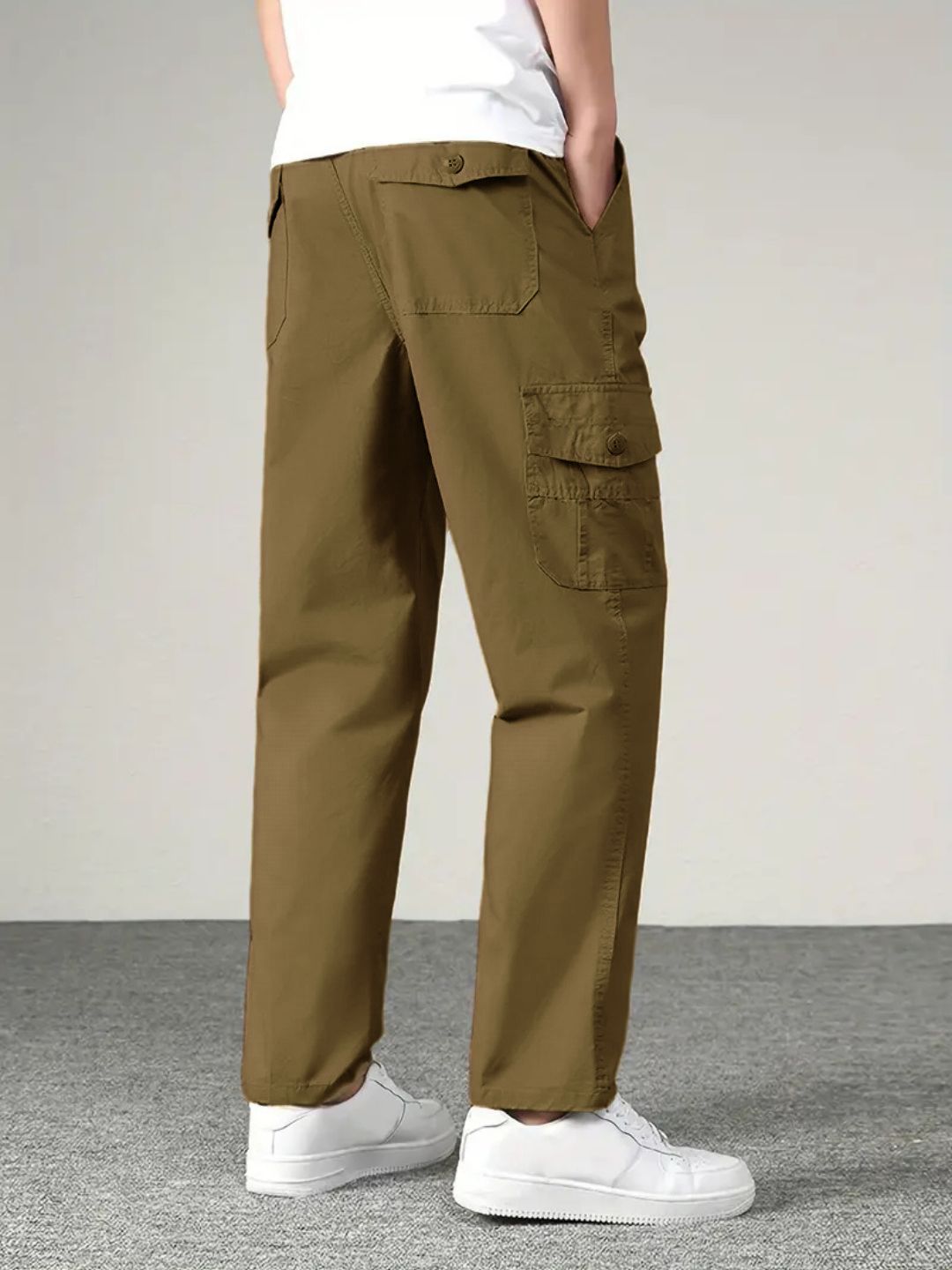 New Style Casual Long Trousers Multiple Pockets 1 Review
