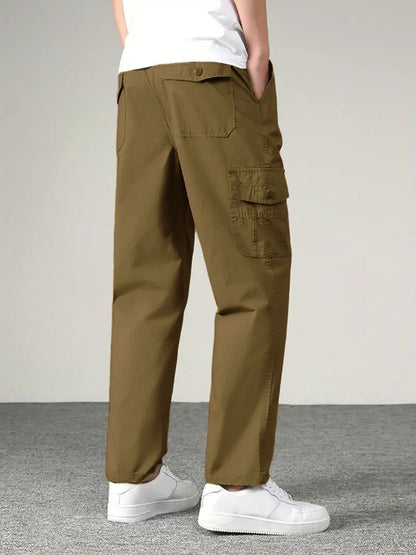 New Style Casual Long Trousers Multiple Pockets 1 Review