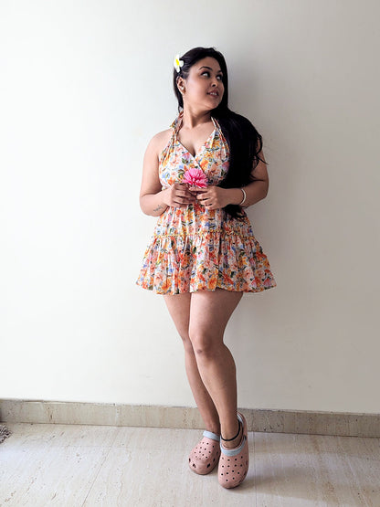 Cheekee Blossom Breeze Fit & Flare Dress 🌸✨