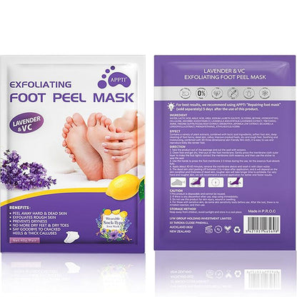 Foot Peel Mask for Women & Men ( Pack of 2 )