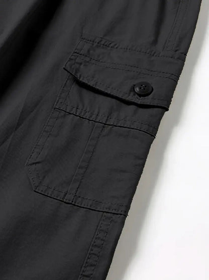 New Style Casual Long Trousers Multiple Pockets