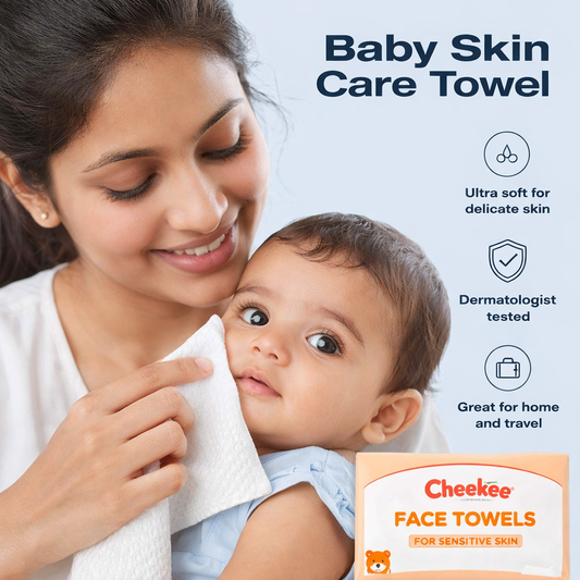 Cloudie Face Towels – Ultra-Soft, Vegan, Dermatologist-Tested. (Pack of 2)