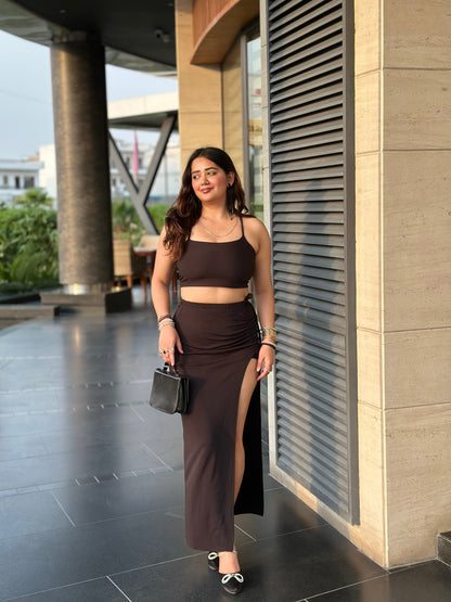 cheekee black bodycon dress