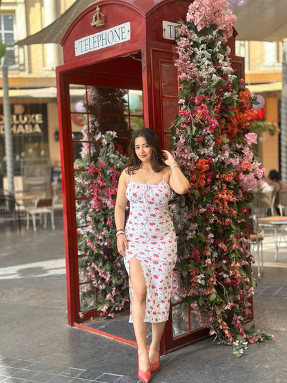 Cheekee Blossom Elegance Maxi Dress