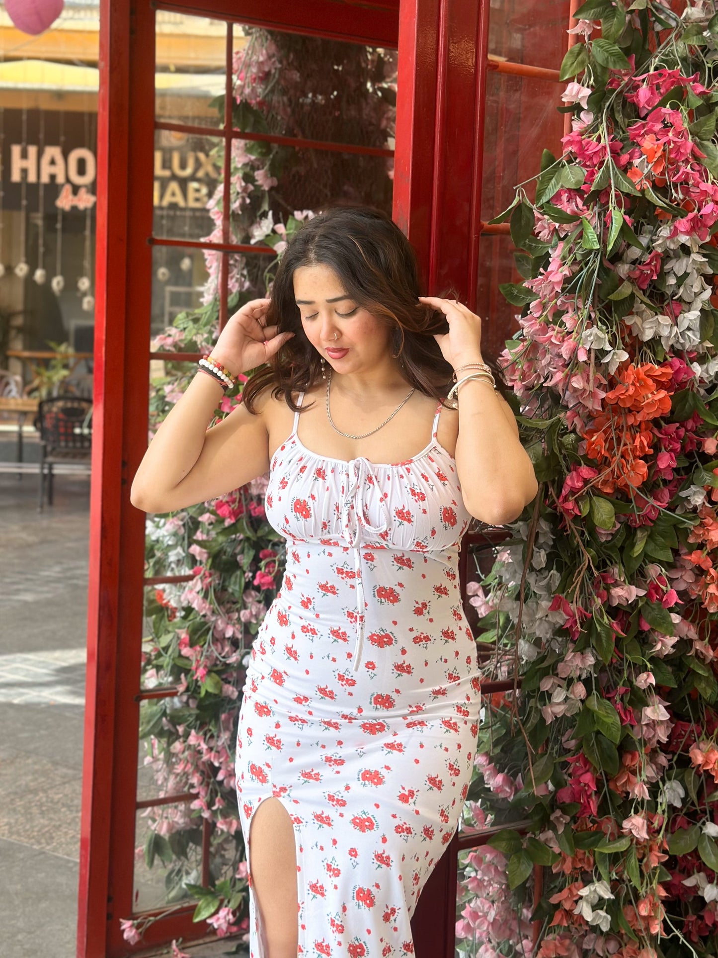 Cheekee Blossom Elegance Maxi Dress