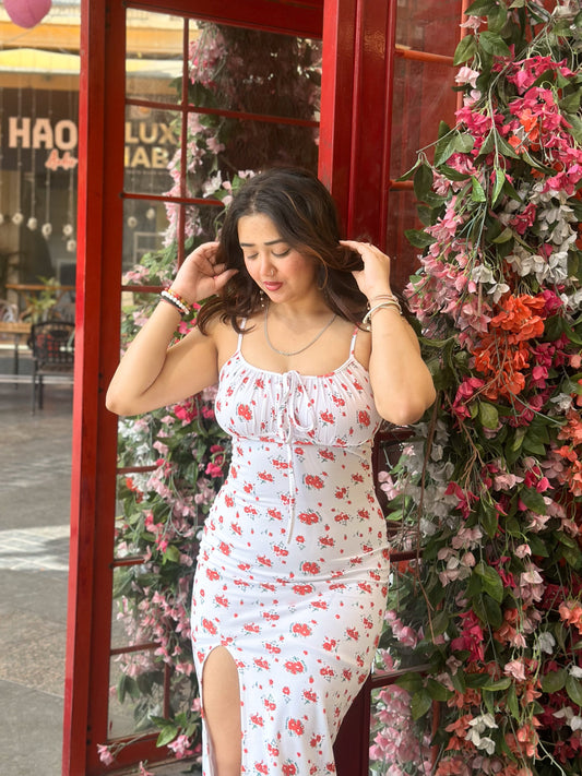 Cheekee Blossom Elegance Maxi Dress