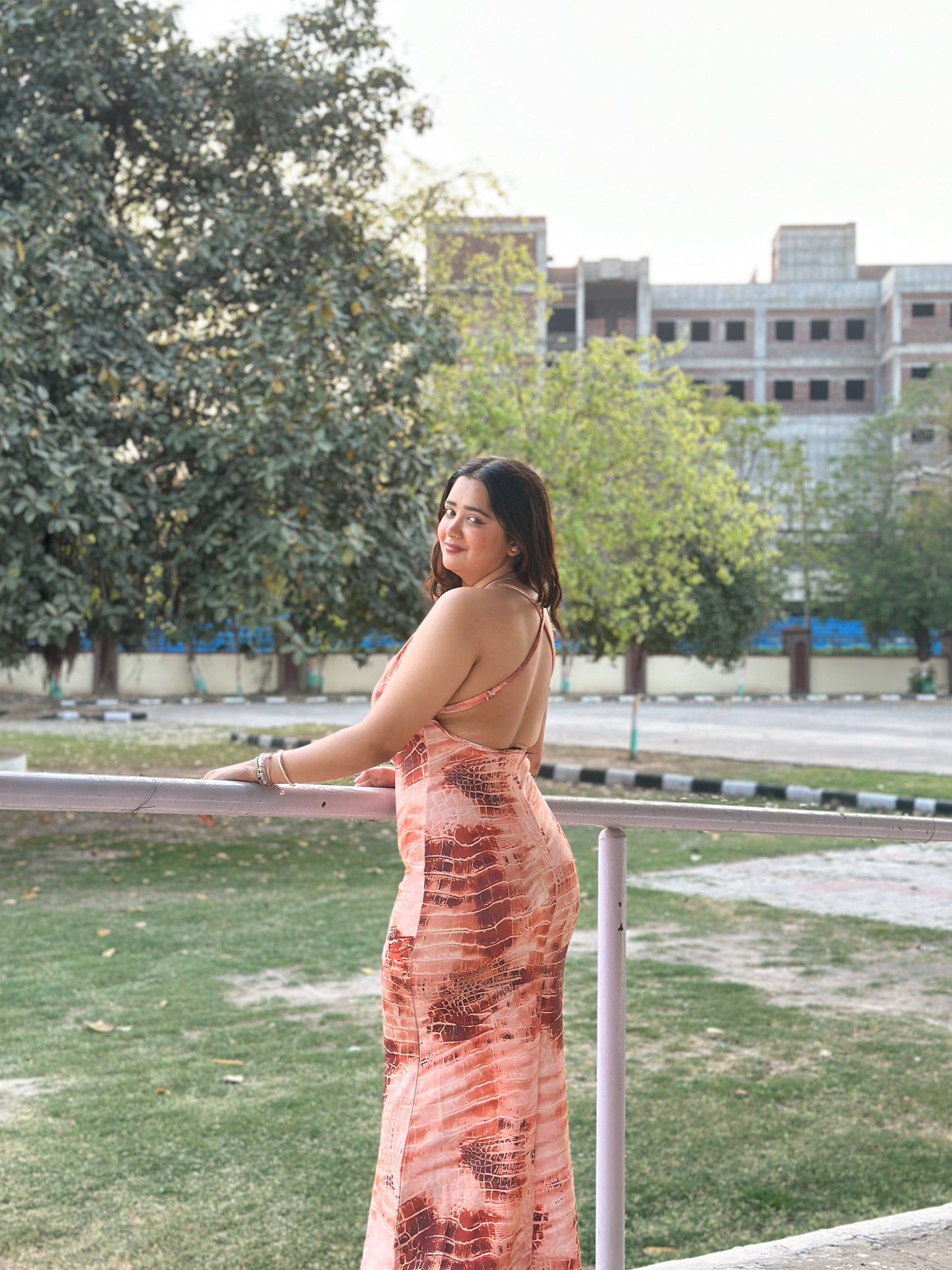 Cheekee Sleek & Stunning Women's Multicolor Bodycon  Dress
