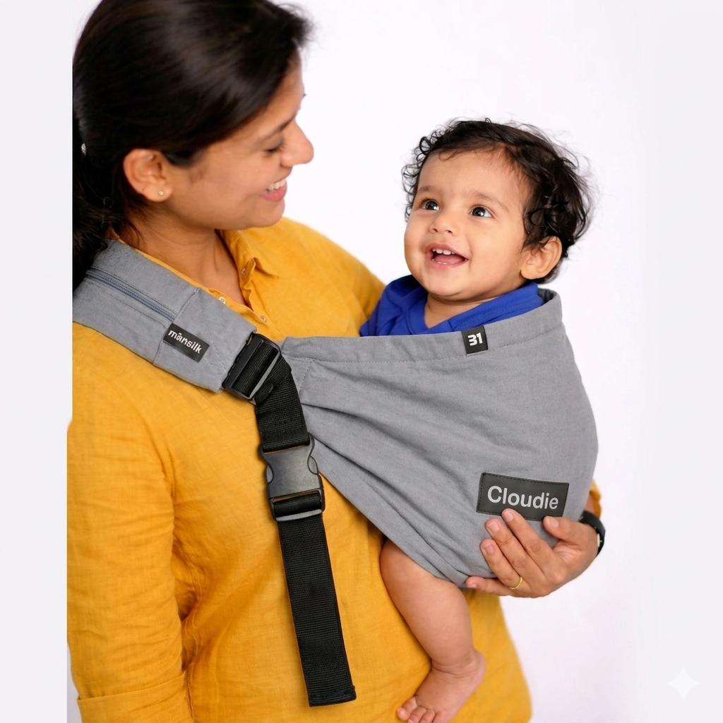 Cloudie CozyCarry Baby Sling Carrier